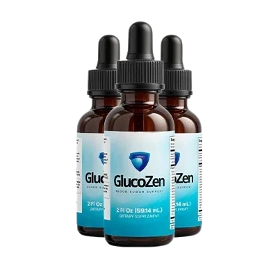 GlucoZen™ Blood Sugar Support Supplement Bottle