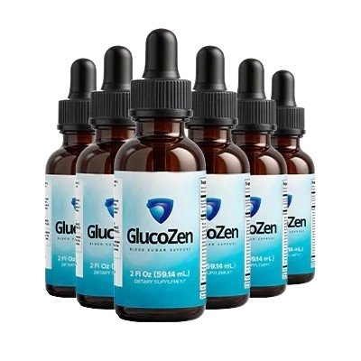 GlucoZen™ Blood Sugar Support Supplement Bottle